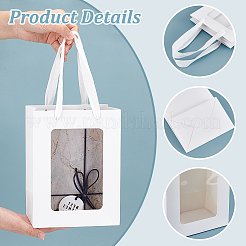 Sacs-cadeaux en papier rectangle&nbsp;ABAG-WH0048-09A