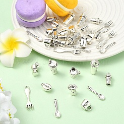 35 stücke 7 stile tibetischen stil zinklegierung charms&nbsp;FIND-YW0011-92