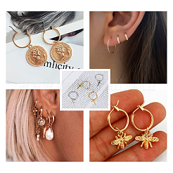 Pendientes de aro de acero inoxidable&nbsp;STAS-TA0001-23B