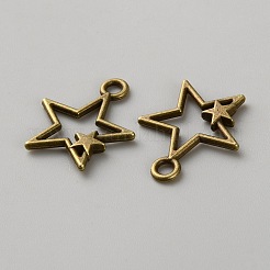 Pendente in lega stile tibetano&nbsp;FIND-WH0126-737AB