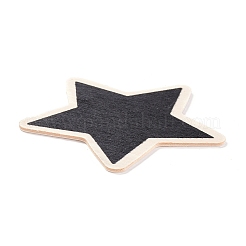 Mini enseignes en bois étoiles&nbsp;AJEW-M035-08
