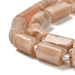 Natürliche sunstone Perlen Stränge&nbsp;G-N327-06-12