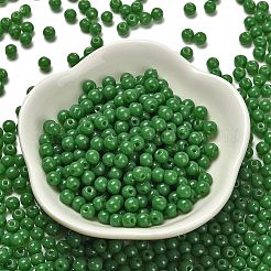Perline di semi di vetro di colori opachi&nbsp;SEED-C001-02B-10
