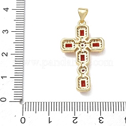 Pendentifs avec zircon cubiques à micro-pavés en laiton&nbsp;KK-CBA56EF-32G