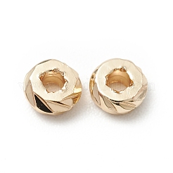 Perline in ottone&nbsp;KK-WH0059-04B-G