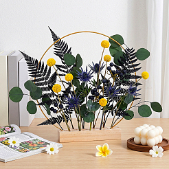 1 Stück Holzhalter für getrocknete Blumen&nbsp;ODIS-BC0001-31G