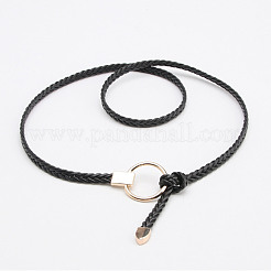 Cordino intrecciato in similpelle microfibra&nbsp;OCOR-WH0101-29A