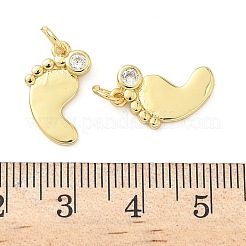 Pendentifs en laiton zircon cubique pavé&nbsp;KK-Z120-51G