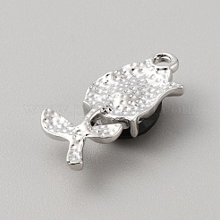 Aluminium Anhänger & Charms&nbsp;PALLOY-WH0108-07S-P