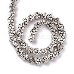Tibetischen Stil Blumenlegierungskorn-Stränge&nbsp;X-TIBEB-O007-01-NR