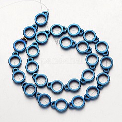 Electroplate non magnetici ematite sintetico fili di perline&nbsp;G-F300-50-05