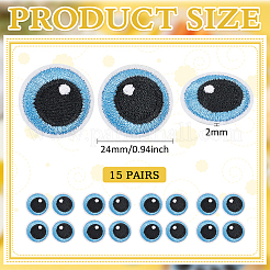Polyester-Stickereien zum Aufbügeln&nbsp;PATC-BC0001-07