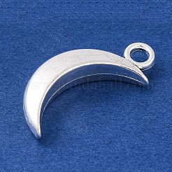Style tibétain pendentifs lune en alliage&nbsp;TIBEP-Q043-032-RS