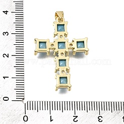 Pendenti in ottone con zirconi cubici&nbsp;CU-CBAE7DF-11G-C05