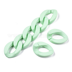 Anelli di collegamento in acrilico verniciato a spruzzo opaco&nbsp;OACR-S036-001A-I12
