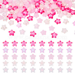 150pcs 5 Arten transparente Acrylperlen&nbsp;MACR-TA0002-54