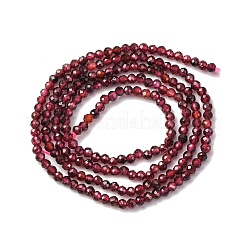 Natürlicher Granat Perlen Stränge&nbsp;G-RM241221-A18