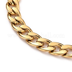 Bracelets à maillons cubains en acier inoxydable 304 pour femme&nbsp;BJEW-JB05611-01