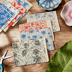 8 pz 8 stili di decalcomanie in carta ceramica&nbsp;DIY-OC0015-79