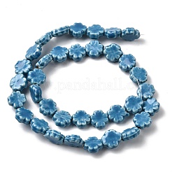 Chapelets de perles en porcelaine manuelle&nbsp;PORC-K010-05D