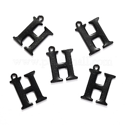 Dijes del alfabeto de acero inoxidable 304&nbsp;STAS-H122-H-EB