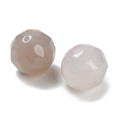 Natürlichen grauen Achat Perlen&nbsp;G-C254-B06-12mm