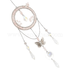 Éclats de quartz rose naturel&nbsp;HJEW-TA00503