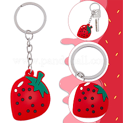 20 Stück PVC-Schlüsselanhänger&nbsp;KEYC-BM0001-12