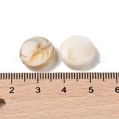 Zweifarbige undurchsichtige Acrylperlen&nbsp;MACR-M044-05