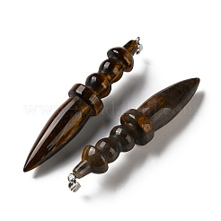 Natürlichen Tigerauge große Anhänger&nbsp;G-H338-03P-04