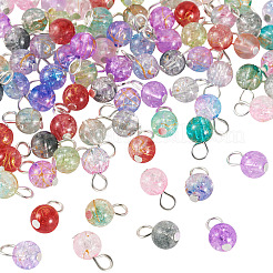 80pcs 8 transparente Acrylanhänger im Stil&nbsp;PALLOY-TAC0201