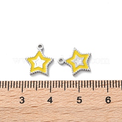 304 Edelstahl-Emaille-Anhänger&nbsp;STAS-M102-20P-02