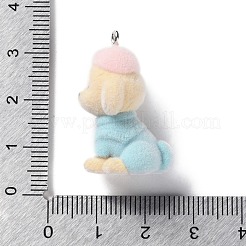 Flockige Harzanhänger&nbsp;RESI-A040-03A