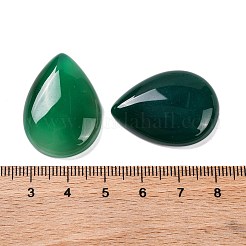 Cabochon di agata onice verde naturale (tinti e riscaldati).&nbsp;G-B085-03B-09