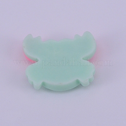 Cabochon in resina opaca satinata&nbsp;RESI-WH0009-07