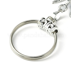 Llavero con colgante de sol de latón y piedras preciosas&nbsp;G-Z033-03P