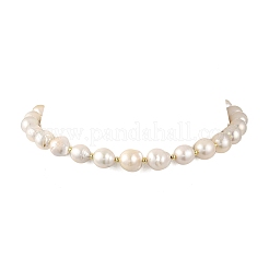 Colliers de perles baroques naturelles keshi&nbsp;NJEW-JN06485