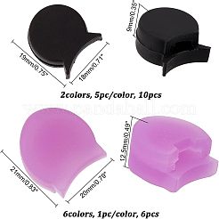 6 cuscino poggia-pollice in plastica PE&nbsp;FIND-CA0004-87