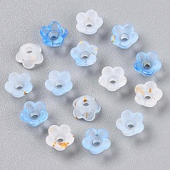 Gefrostet transparent Acrylperlen&nbsp;OACR-N137-72J