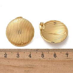 Pendientes de botón de acero inoxidable 304&nbsp;EJEW-L296-013G-02
