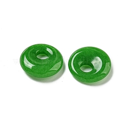 Dijes de disco pi/rosquilla de jade natural de Malasia&nbsp;X-G-G142-02J