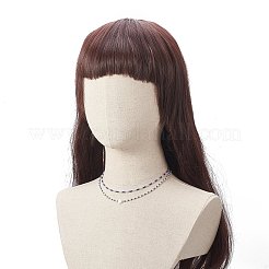 Set di collane di perline di semi di vetro e stella di conchiglia naturale in stile 2 pz 2 per donna&nbsp;NJEW-JN04245