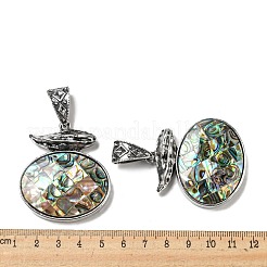 Natur Paua Muschel Anhänger&nbsp;FIND-Z032-04A