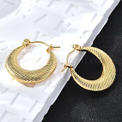 Creolen aus 304er Edelstahl für Damen&nbsp;EJEW-L296-067G