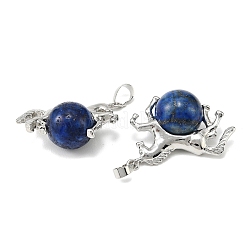 Gefärbt natürliche Lapislazuli Anhänger&nbsp;G-D102-01P-03