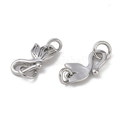 Gancio in ottone e s-gancio fermagli&nbsp;KK-G497-25P