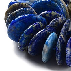 Natürlicher Lapislazuli Perlenstränge&nbsp;G-M406-B01