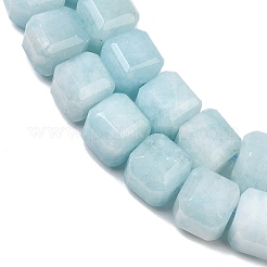 Chapelets de perles de jade blanche naturelle&nbsp;G-D343-A01-05