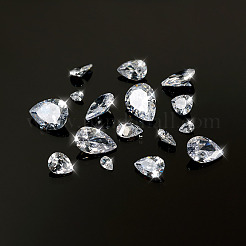 315 Stück tropfenförmige Zirkonia-Cabochons in 8 Stilen&nbsp;ZIRC-YS0001-02
