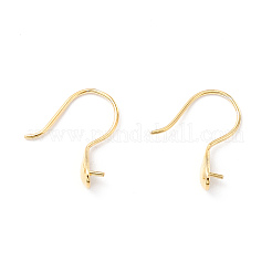Crochets d'oreilles en 925 argent sterling&nbsp;STER-P047-01B-G
